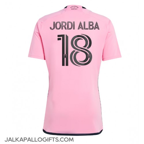 Inter Miami Jordi Alba #18 Kotipaita 2024-25 Lyhythihainen